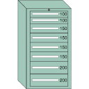 【送料別途】【直送品】OS 中量キャビネット 間口693×奥行557×高さ1281mm 6-1205