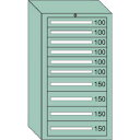 【送料別途】【直送品】OS 中量キャビネット 間口693×奥行557×高さ1281mm 6-1212