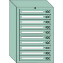 【送料別途】【直送品】OS 中量キャビネット 間口693×奥行557×高さ1081mm 6-1001