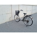 【送料別途】【直送品】ダイケン 平置き自転車ラック独立式サイクルスタンド スタンド大タイプ CS-MU1B-S