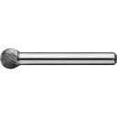 MRA 超硬バー Cスパイラルシリーズ 形状:球(スパイラルカット) 刃長8mm CB8C105S(4)