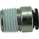 チヨダ チューブ継手 ファイブ六角穴付メイルコネクター 6mm・R1/4 F6-02MS