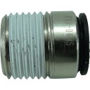 チヨダ チューブ継手 ファイブ六角穴付メイルコネクター 12mm・R1/2 F12-04MS