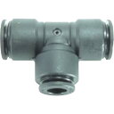 チヨダ チューブ継手 ファイブ異径ユニオンティ 6mm×8mm(2箇所) FR6-88UT