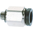 チヨダ チューブ継手 ミニメイルコネクター 4mm M5×0.8 M4-M5M
