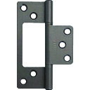 ARCH 鉄厚口フラッシュ丁番リング入 89mmカシメ シルバー塗装 TNFH04-89S