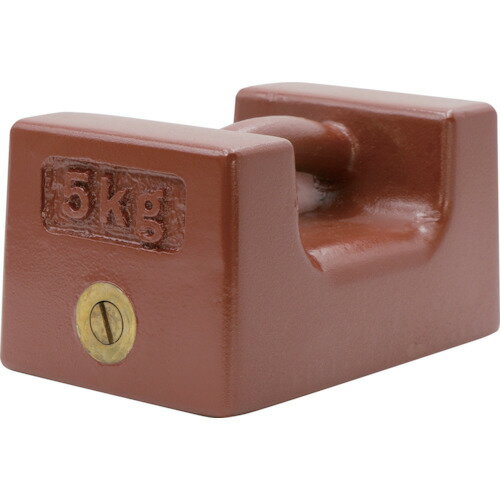 TRUSCO M2級 鋳鉄製枕型分銅 5kg M2RW-5KG