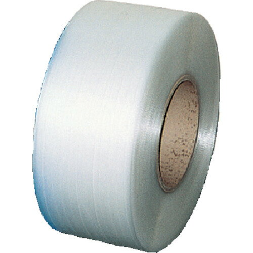 TRUSCO 自動梱包器用PPバンド幅15.5mmX長さ2500m 透明 GPP-155:TM