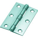 TRUSCO スチール製厚口蝶番 生地仕上げ 全長64mm (10個入) 888-64N