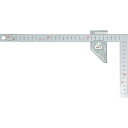 シンワ 曲尺 厚手広巾 シルバー 30cm表裏同目 8段目盛 ストッパー金属製付 JIS 12486