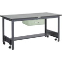 【送料別途】【直送品】TRUSCO CFWR型作業台 1800X750XH740 1段引出付 CFWR-1875F1