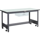 【送料別途】【直送品】TRUSCO CFWR型作業台 1800X900XH740 1段引出付 CFWR-1890F1