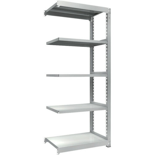 【送料別途】【直送品】TRUSCO 耐食性スチール棚 TZM3型中量棚 900X571XH2100 5段 連結 TZM3-7365B