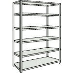 【送料別途】【直送品】TRUSCO 軽量150型中棚ボルトレス棚 W900XD600XH2400 6段 TLA83L-16