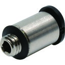 ピスコ チューブフィッティングミニ 六角穴付ストレート チューブ4 接続口径M5×0.8 POC4-M5M