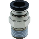 ピスコ チューブフィッティング ストレート 適合外径8mm 接続口径R1/4 PC8-02