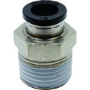 ピスコ チューブフィッティング ストレート 適合外径10mm 接続口径R1/2 PC10-04