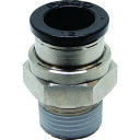 ピスコ チューブフィッティング ストレート 適合外径12mm 接続口径R3/8 PC12-03