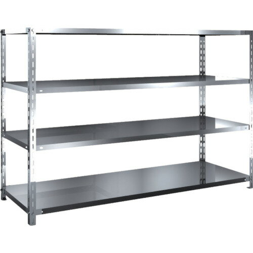 ӡۡľʡTRUSCO ƥ쥹ê SUS304ê 1800XD600XH1200 ŷ4 SU3-4664