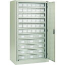 【送料別途】【直送品】TRUSCO フリッパードアーキャビネット 1010X650XH1780 引出付 FPD-6010A