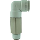 チヨダ ホース継手 ファイブロングメイルエルボ W(白) 10mm・R1/4 F10-02M2LW