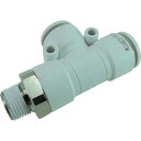 チヨダ ホース継手 ファイブメイルランティ W(白) 16mm・R3/8 F16-03RTW