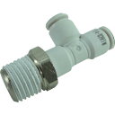 チヨダ ホース継手 ファイブメイルランティ W(白) 4mm・R1/4 F4-02RTW