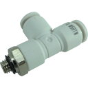 チヨダ ホース継手 ファイブメイルランティ W(白) 4mm M5×0.8 F4-M5RTW