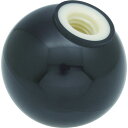 TRUSCO 握り玉(プラスチック製) 芯金なし 黒 Φ40×M10mm P-TPB40-10BK(4)