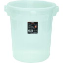 【送料別途】【直送品】TRUSCO 半透明PPペール丸型75L TPTM-75(3)