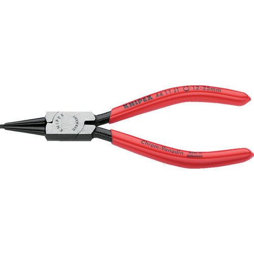 KNIPEX 穴用スナップリングプライヤー 12-25mm 4411-J1