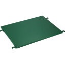 【送料別途】【直送品】TRUSCO カゴ車 ハイテナー用中間棚板 800X600 緑 THT-1T-GN