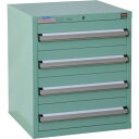 【送料別途】【直送品】OS 軽量キャビネット 間口591×奥行557×高さ681mm 5-602