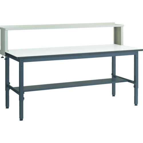 【送料別途】【直送品】TRUSCO AWMR型高さ調節作業台 1800X750 上棚付 AWMR-1875YURB