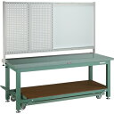 【送料別途】【直送品】TRUSCO STWC型作業台 1800X750XH740 前パネル付 STWC-1800P1