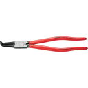 KNIPEX 4421-J41 穴用スナップリングプライヤー 曲 4421-J41