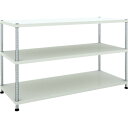 【送料別途】【直送品】TRUSCO スチールラック フェニックスラック 1500X600 3段 W色 抗菌粉体塗装 PER-3563-W