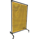 【送料別途】【直送品】TRUSCO 溶接遮光フェンス 1015型単体 キャスター 黄 YF1015-Y