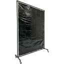 【送料別途】【直送品】TRUSCO 溶接遮光フェンス 2015型単体 キャスター 深緑 YF2015-DG