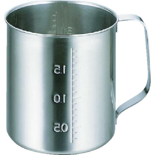 TRUSCO 計量カップ ステンレスビーカー 注ぎ口無 容量0.2L TSH632