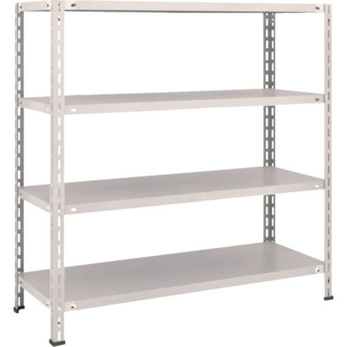 【送料別途】【直送品】TRUSCO スチールラック 軽量棚 中棚ボルトレス型1200X450X1200 4段 ネオグレー L44X-14:NG 【送料別途】【直送品】TRUSCO スチールラック 軽量棚 中棚ボルトレス型1200X450X1200 4段 ネオグレー L44X-14:NG
