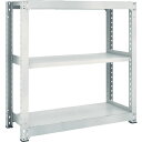 【送料別途】【直送品】TRUSCO スチールラック M5型中量棚 1500X571XH1200 3段 単体 ネオグレー M5-4563:NG