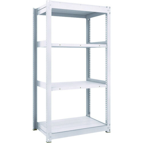 【送料別途】【直送品】TRUSCO TUG型中量棚450kg 単体 1255X926XH1800 4段 TUG450-64Z-4