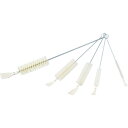 TRUSCO 理化学ブラシ 注射器用 山羊毛 スチール柄10cc用 TBS-S10J(4)