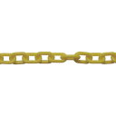 ニッサチェイン プラスチックチェイン 黄 4mmX30M PW40 YELLOW