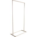 【送料別途】【直送品】吉野 衝立用アルミパイプ 2×2 単体固定 YS-22SF