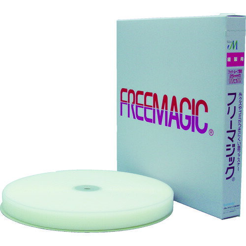 ユタカメイク フリーマジック切売り箱 25mm×25m ホワイト PG-511F