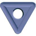 富士元 ショルダー加工用Tタイプ並級チップ 超硬M種 TiAlN NK6060 12個 T33MOZ:NK6060