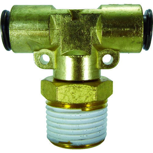 チヨダ チューブ継手 フジメイルブランチティ(金属) 6mm・R3/8 6-03MT