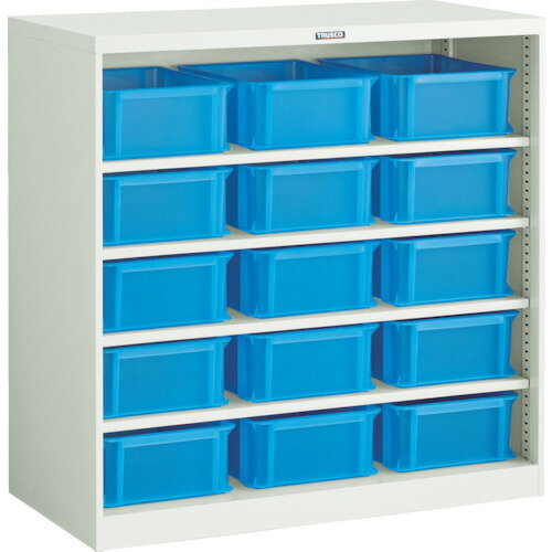 【送料別途】【直送品】TRUSCO パーツケース バンラックケースCF型 TSK-910BX15個付 304CF-SK15B